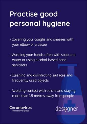 Practise Good Personal Hygiene