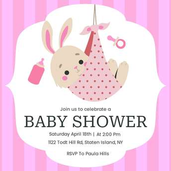 Invitation- Baby Shower